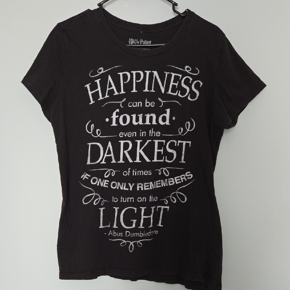 Harry Potter Black Graphic Tee